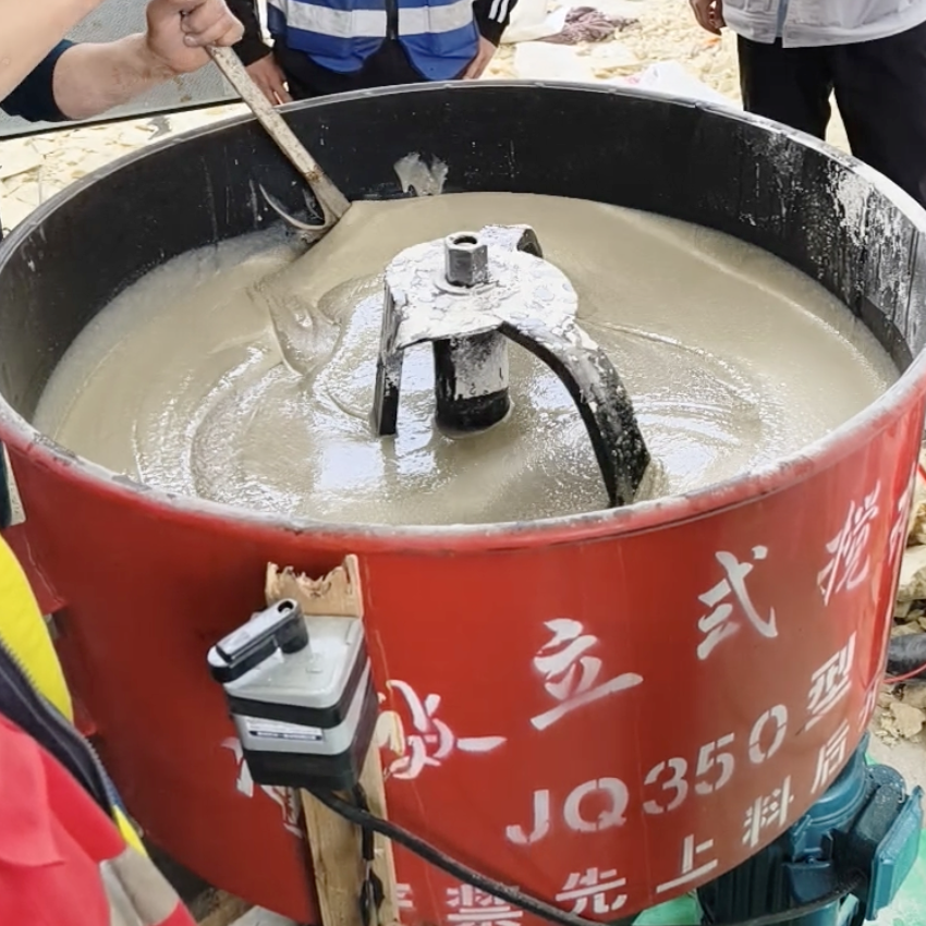 汉川汽轮机余热压缩机导热油设备底座耐高温环氧树脂灌浆料